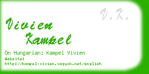 vivien kampel business card